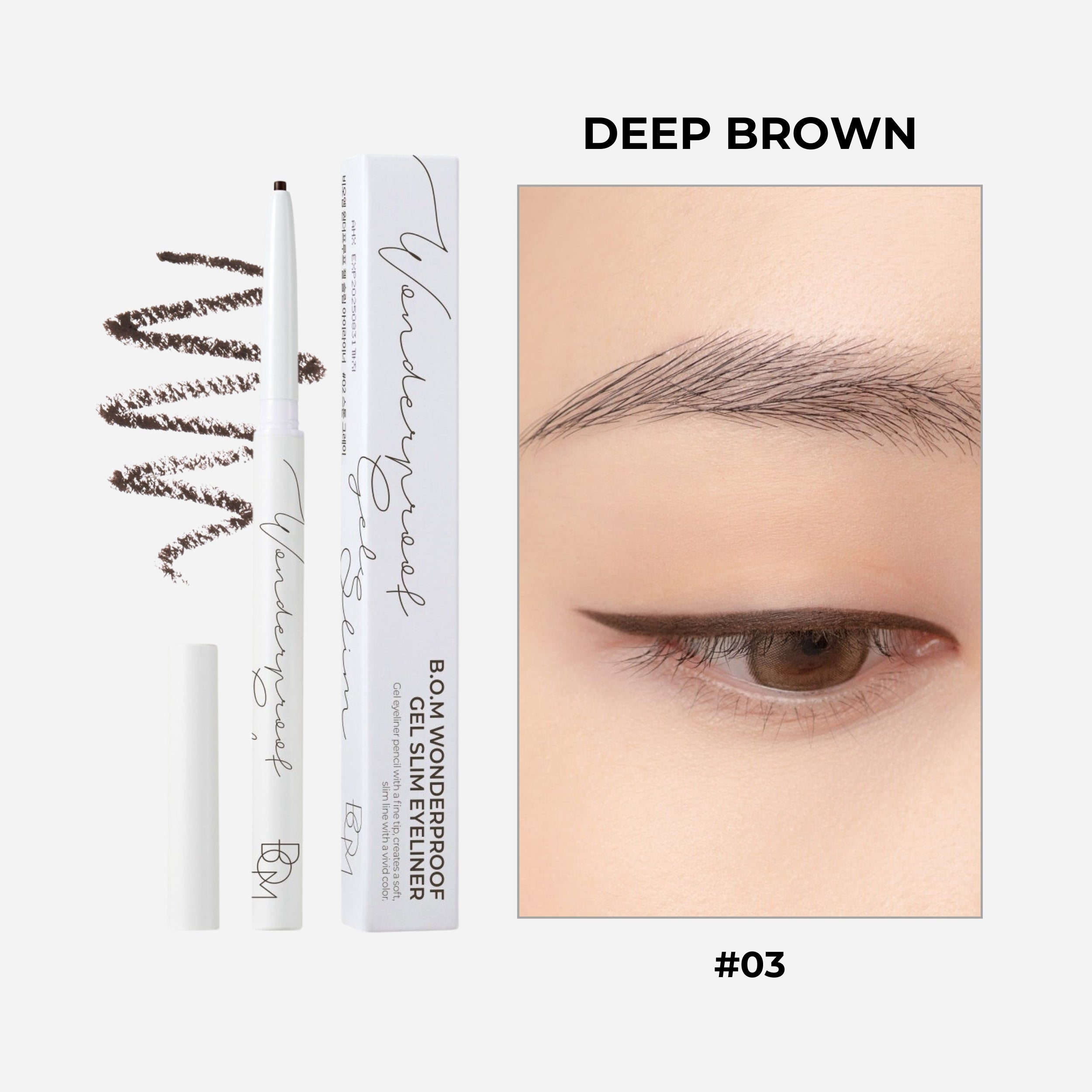 Wonderproof Gel Slim Eyeliner B.O.M