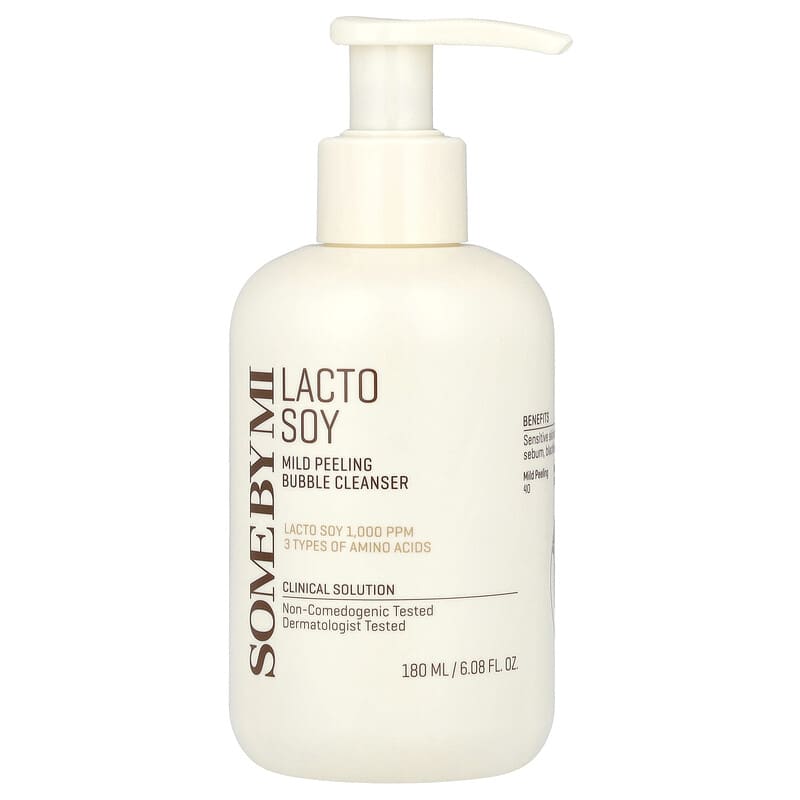 Lacto Soy Mild Peeling Bubble Cleanser Some By Mi