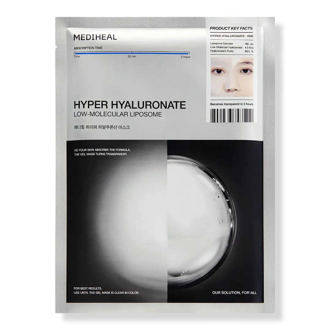 Hyper Hyaluronate Mask Low-Molecular Liposome Mediheal