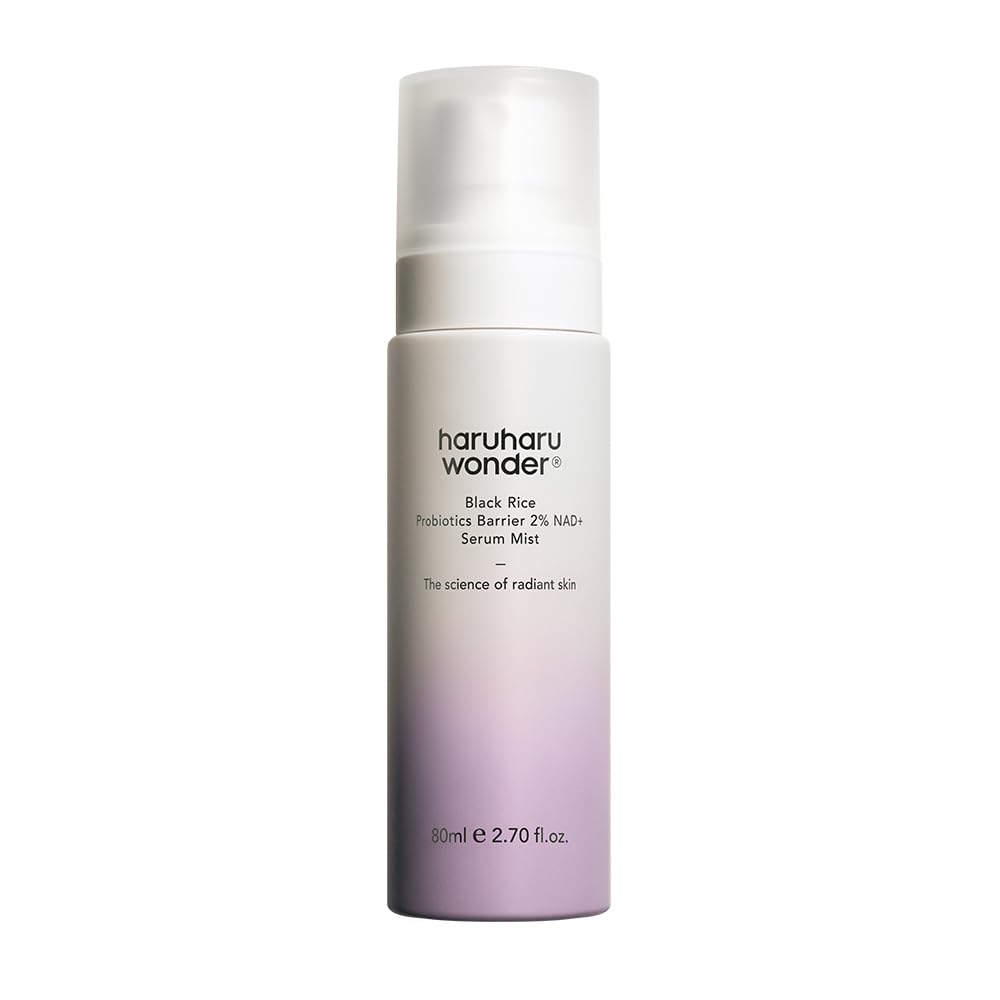 Black Rice Probiotics Barrier NAD+ Serum Mist HARUHARU WONDER