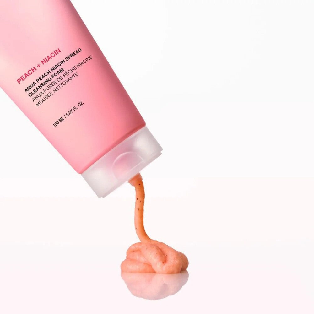 Peach Niacin Spread Cleansing Foam Anua