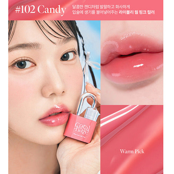 Glow Lock Jelly Tint N.102 Candy CORALHAZE
