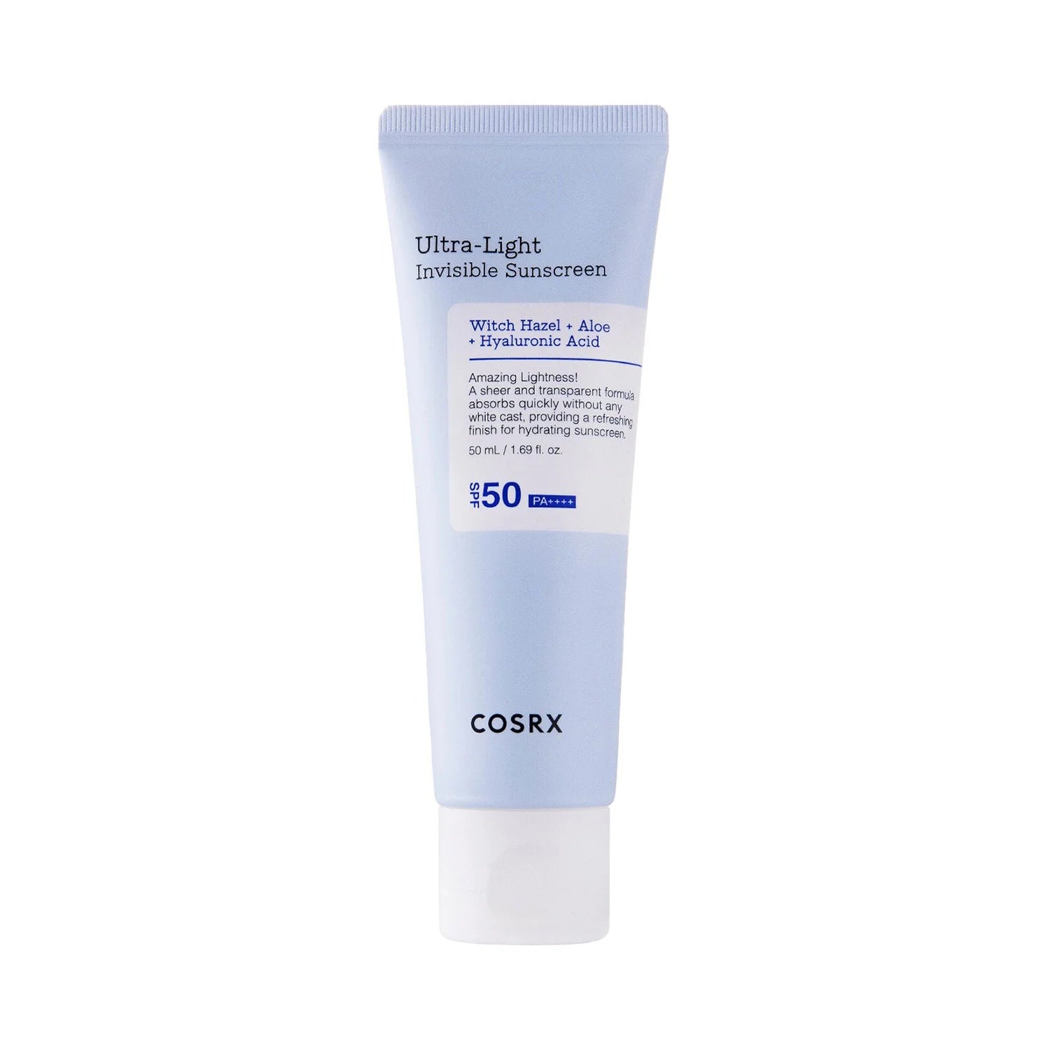 Ultra Light Invisible Sunscreen SPF50+/PA++++ COSRX