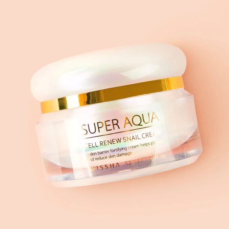 Crema de caracol Super Aqua Cell Renew MISSHA