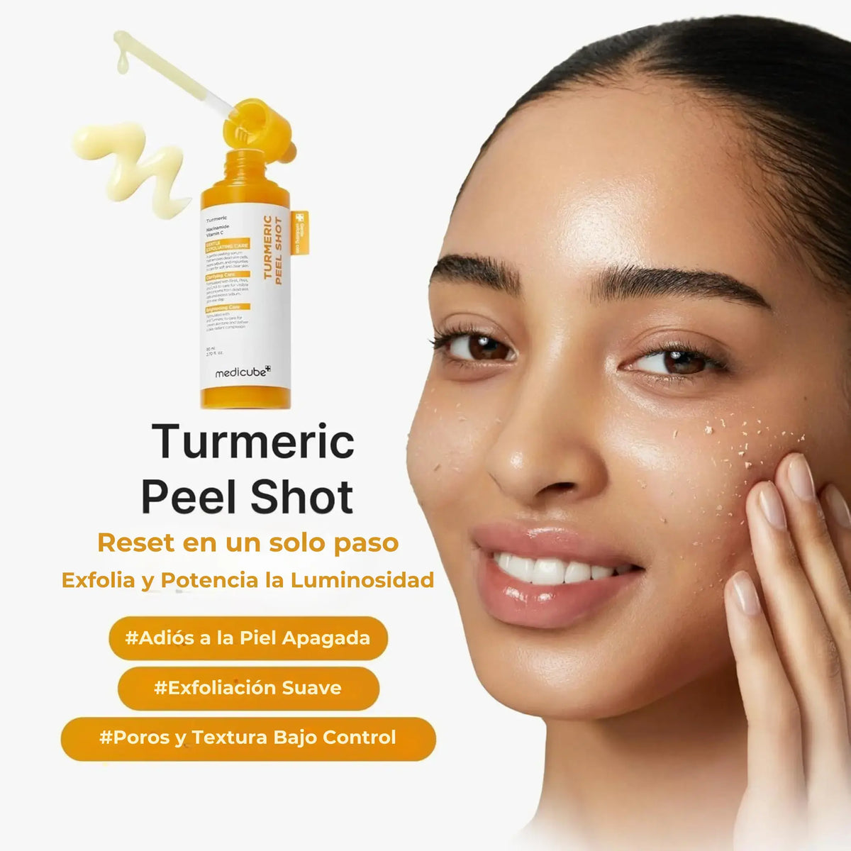 Kojic Acid Turmeric Peel Shot Medicube