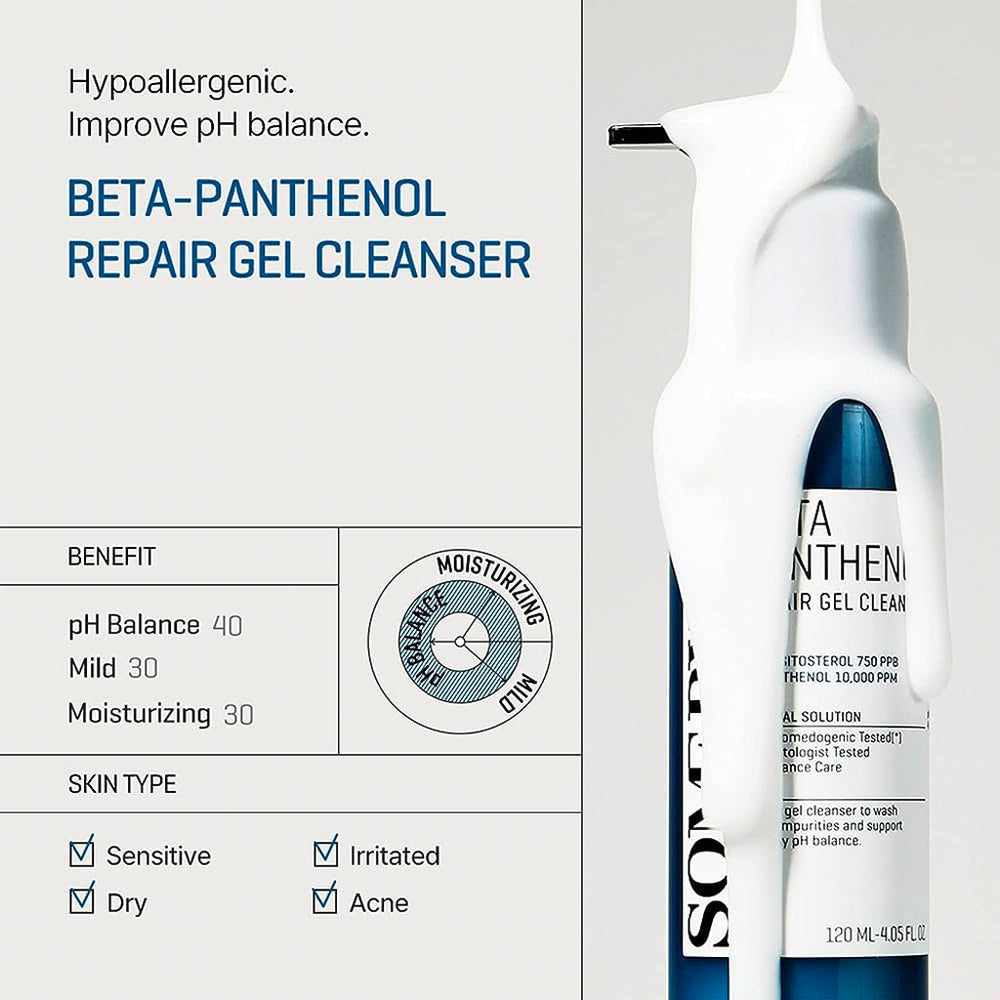 Beta Panthenol Repair Gel Cleanser SOME BY MI