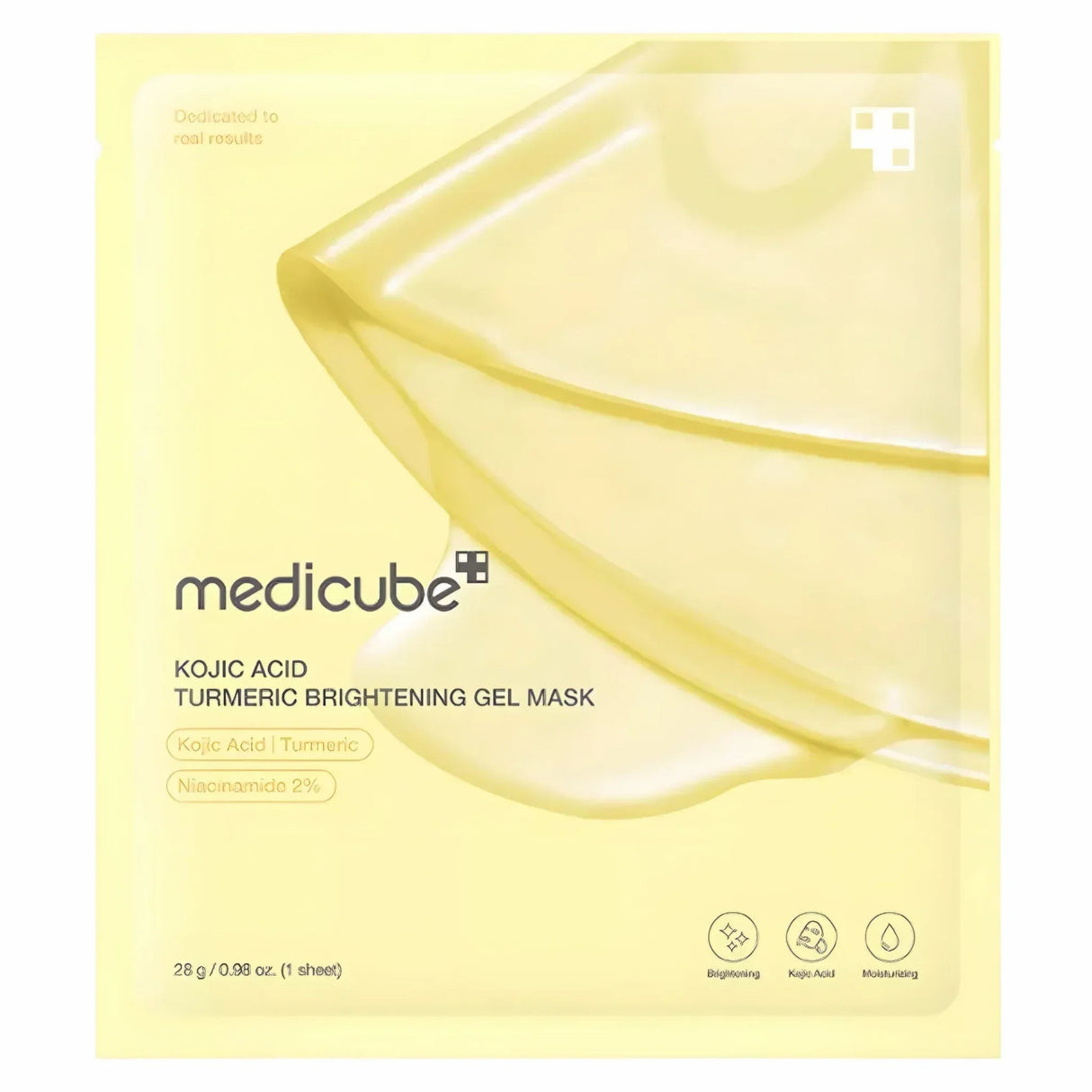 Kojic Acid Turmeric Brightening Gel Mask MEDICUBE